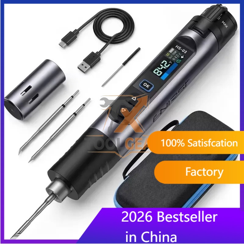 Electronic Repairing - طقم لحام لاسلكي HS-03 مع رؤوس