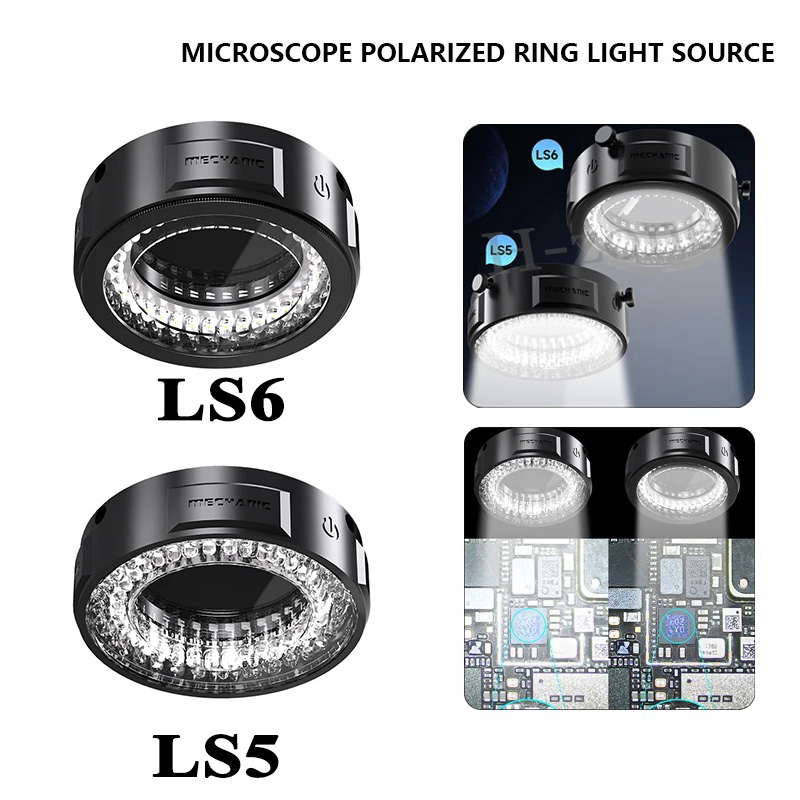 Electronics Repair Microscope - ميكانيكي LS5 LS6 المجهر مصباح مصمم