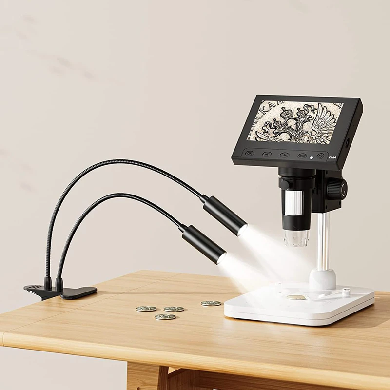 مصباح ميكروسكوب بذراع مرن، إضا - مراجعة Electronics Repair Microscope وسعره