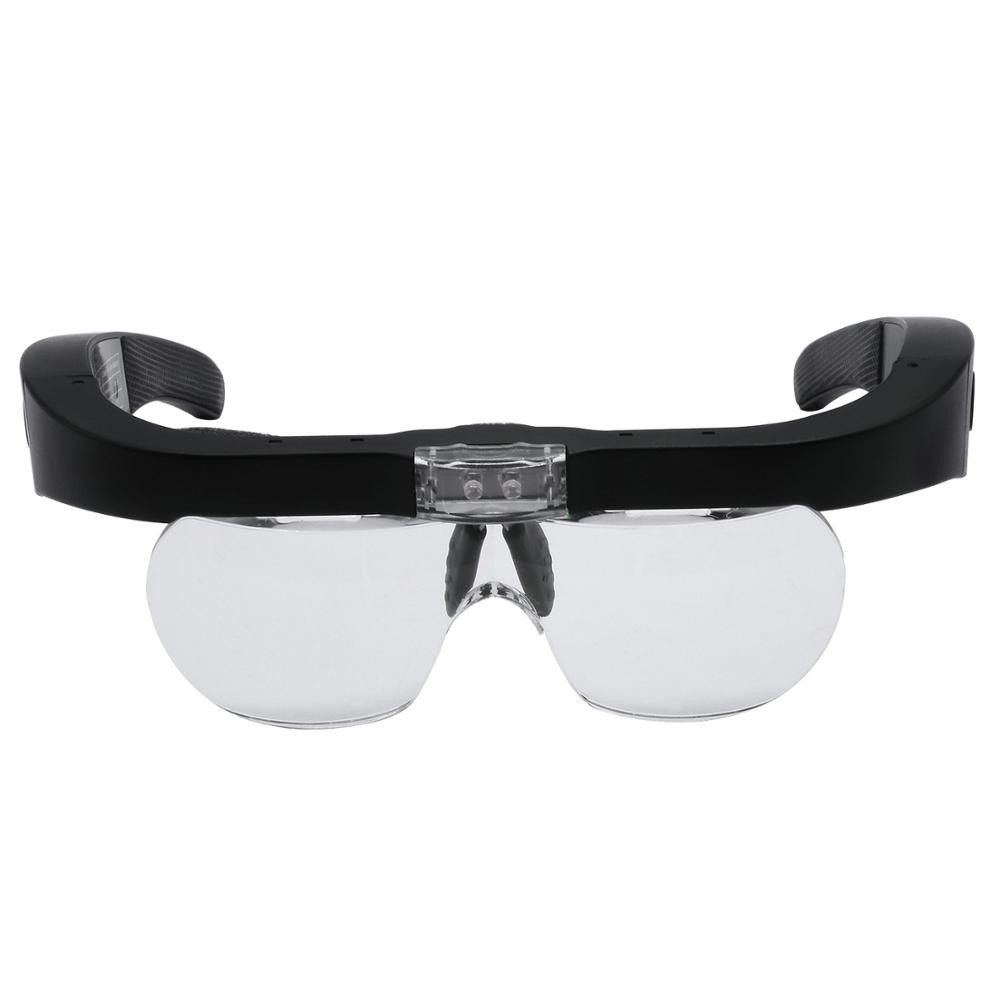 نظارات مكبرة Magnifier1.5X 2.5 - مراجعة Electronics Repair Glasses وسعره