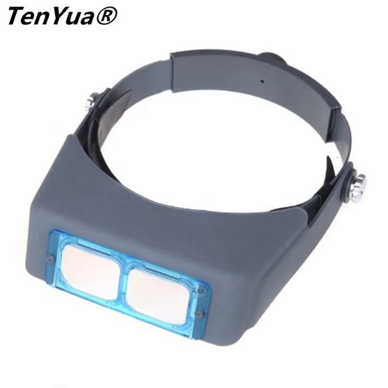 TenYua 1.5x 2x 2.5x 3.5x رئيس  - مراجعة Electronics Repair Glasses وسعره