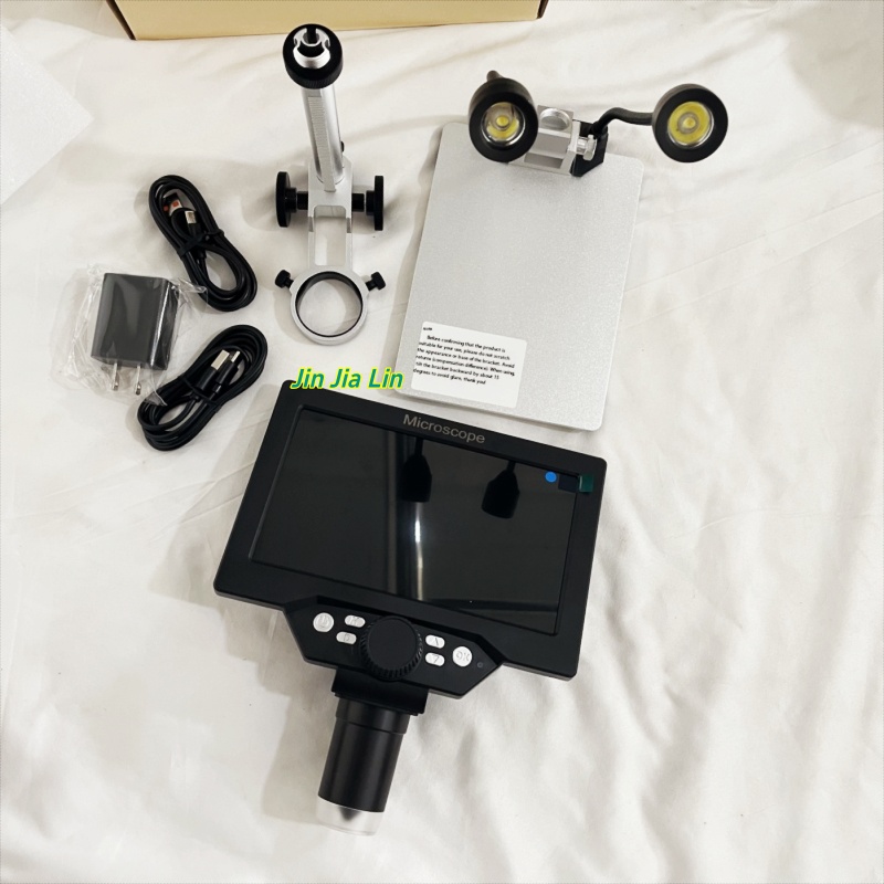 مجهر رقمي بشاشة LCD عالية الدق - مراجعة Electronics Repair Microscope وسعره